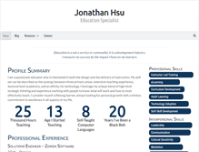 Tablet Screenshot of j-hsu.com